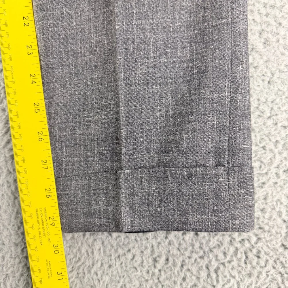 SuitSupply Blazer Vest Pants Suit Set‎ Mens Gray Wool Silk Linen